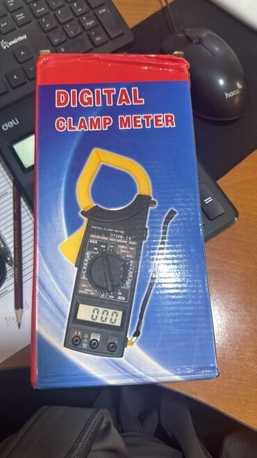 Мультиметры: Цифровые токовые клещи (Digital Clamp Meter) DT266 Функционал: -