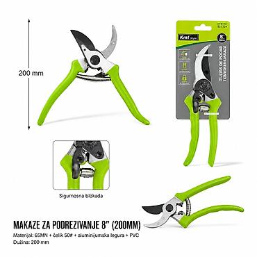 KMT Style makaze za podrezivanje 8" (200 mm) – model 501724 -