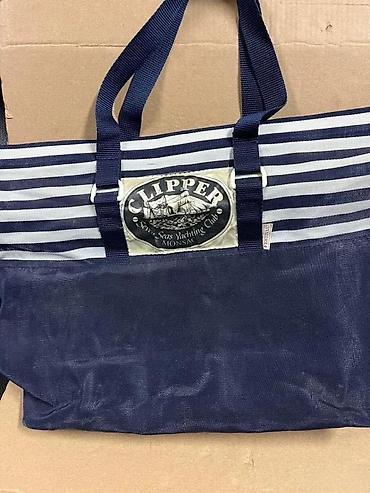 ysl torbe za plazu: Mornarska tote torba “Clipper – Seven Seas Yachting Club” - Prostrana — 3