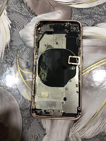 sas: Məhsul: iPhone 8 korpusu (Gold rəng) Təsvir: - Orijinal iPhone 8 arxa — 2