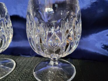 Čaše: Case nove,kristal,rucni rad Nachtmann Nemacka za zestoko pice 80te — 13