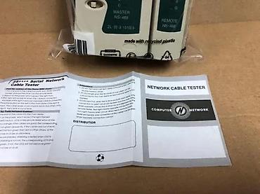 Multimetri: NS-468 tester mrežnih kablova (RJ45/RJ11) - Dvodelni set: MASTER i — 3