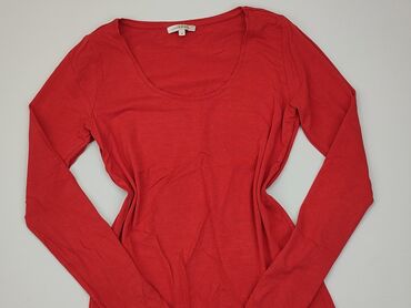 czerwone bluzki koronkowe: Bluzka Damska, L, stan - Bardzo dobry
