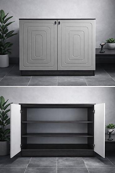 ofis dolab: İki bölməli çoxfunksiyalı şkaf dəsti - Dizayn: Minimalist, müasir — 1