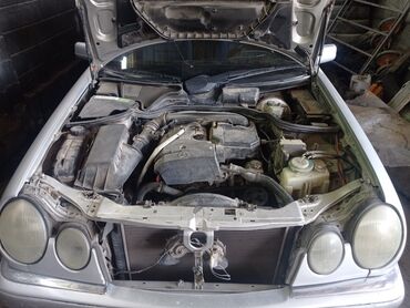 Двигатели, моторы и ГБЦ: Бензиновый мотор Mercedes-Benz 1996 г., 2.4 л, Б/у, Оригинал, Германия