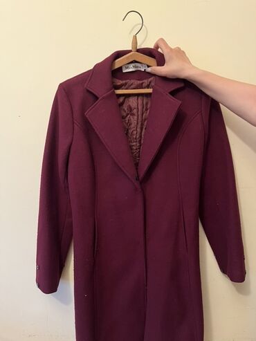 детское кашемировое пальто: Palto, Max Mara, M (EU 38), rəng - Bənövşəyi