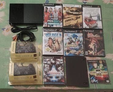 PS2 & PS1 (Sony PlayStation 2 & 1): Plesdesin 2 super silim ustunde 2 Teze pult hec isdenmeyib karobqada