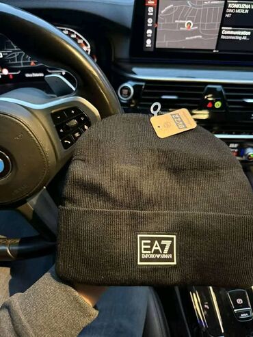 Kape: EA7 Emporio Armani zimske beanie kape - Model: klasična beanie kapa — 3