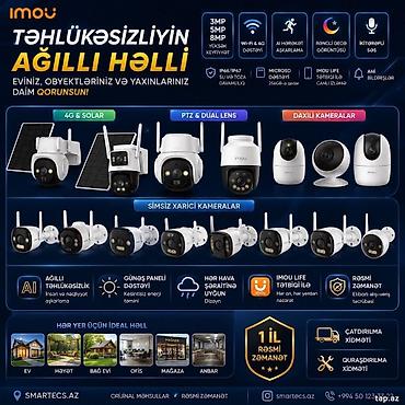 İmou wifi kamera IMOU Təhlükəsizlik Kameraları – Rəsmi Zəmanət | at lalafo.az İmou wifi kamera IMOU Təhlükəsizlik Kameraları – Rəsmi Zəmanət |
