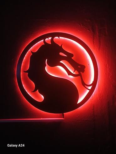 LED işıqlı dekor lövhələri və neon fiqurlar Damino 4 ed nerd 1ed Tv — 10