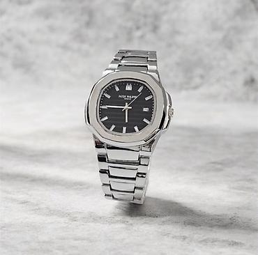 bileklik: Yeni, Qol saatı, Patek Phillipe, rəng - Gümüşü — 1