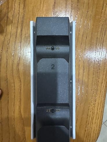 dualsense charging station: İki yuvalı şarj/stansiya baza - Qara-gümüş rəngli, stolüstü baza - 2 — 3