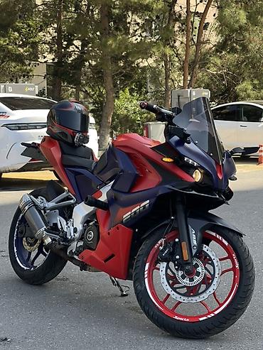 Motosikletlər: Bajaj - Pulsar, 200 sm3, 2024 il, 27000 km — 1
