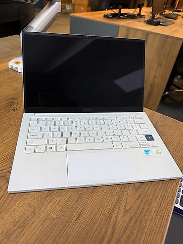 samsung t515: Samsung noutbuk – zərif, yüngül metal korpus, gümüşü rəng — 2