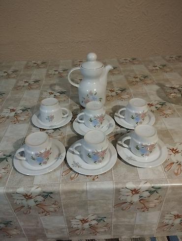 Tableware: Keramički setovi za posluženje pića – više kompleta 1) Smeđi čajnik — 3