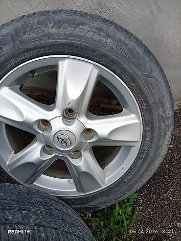 18 245 45: İşlənmiş Disk təkər Toyota 235 / 60 / R 18, 5 Boltlu — 3