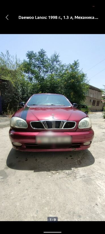 даево нексиа: Daewoo Lanos: 1998 г., 1.3 л, Механика, Газ, Седан