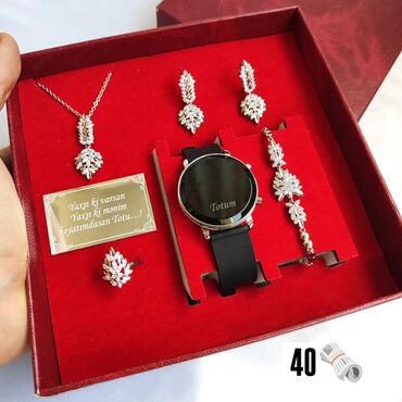 Saat dəstləri: Klassik Saat dəsti, rəng - Qara — 11