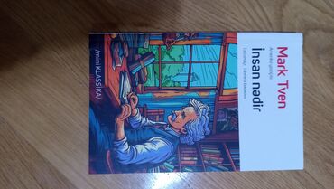 Bədii ədəbiyyat: Mark tvain insan nədir kitabı təzədır