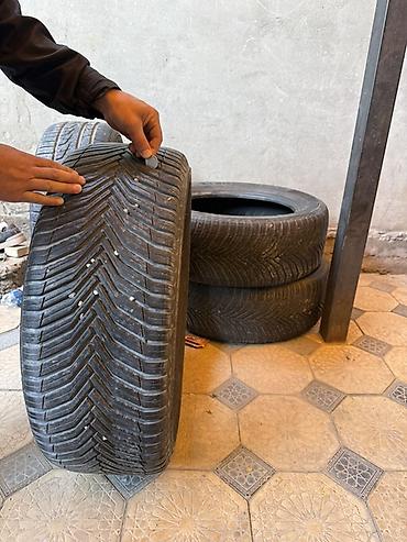 crossclimate: Шины 245 / 55 / R 19, Всесезонная, Б/у, Комплект, Внедорожные (АТ/МТ), Michelin — 2