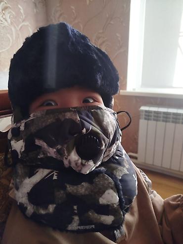 балоклава: Зимний комплект для защиты лица и головы. Очки нету без очков — 4