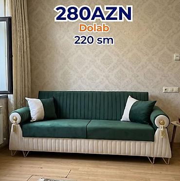 ev əşyalari instagram: Dolab – 220 sm Qiymət: 280 AZN - Ölçü: 220 sm - Korpus və qapılar — 1