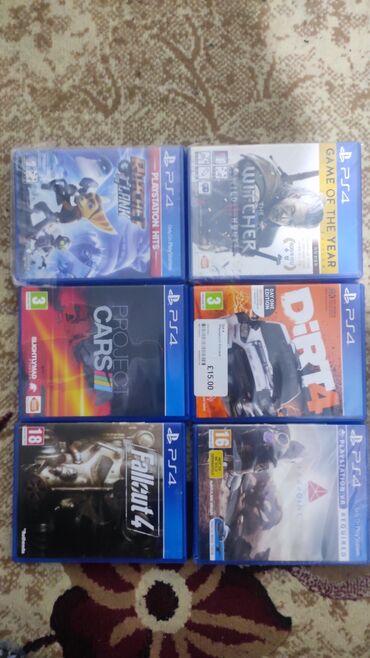 ведьмак ps4: Коллекция игр для PlayStation 4 (коробочные издания, диски в