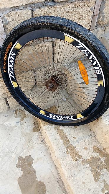 velosiped kameri: Velosiped təkər dəsti – ön və arxa - Ölçü: 26" - Arxa təkər: mavi — 4