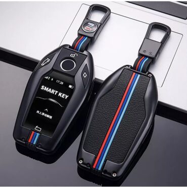 изготовление чип ключа для автомобиля: Чехол для Smart ключа BMW/BLACK Материал: Металл Цвет: Черный матовый