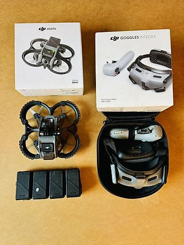 дрон для видео: DJI Avata + DJI Goggles Integra (Motion Combo) — комплект для полётов — 1