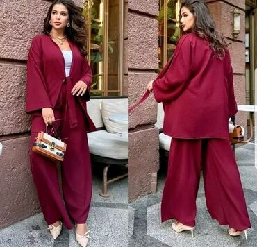 suknja i sako: Novo🎯pamuk🍀2xl 3xl 4xl 5xl 6xl 7xl boje:bordo,crna,teget,kapucino i