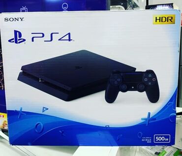 PS4 (Sony Playstation 4): Playstation 4
 Jett black
500GB