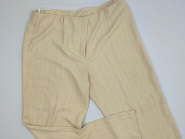 zara spodnie z lampasami: Material trousers for women, size XL