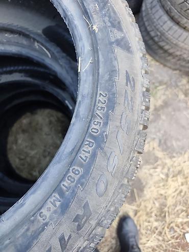 Шины: Шины 225 / 50 / R 17, Зима, Б/у, Комплект, Легковые, Pirelli — 3