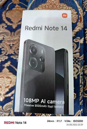 redmi note 13 pro plus 5g: Redmi, Redmi Note 14, Новый, 256 ГБ, цвет - Зеленый, 2 SIM — 2