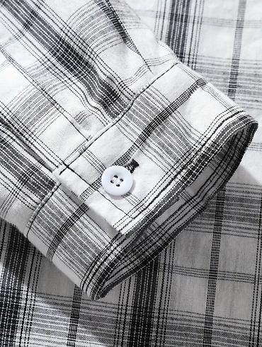 Košulje: Muška karirana košulja, vel. 5 XL, dugih rukava - Dizajn: klasična — 4