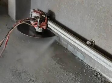 Beton işləri: #Betonkesme #betondeşmə Beton kubik kərpic - dən kəsim deşim — 7