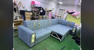 Угловые диваны: Угловой диван, C подушками, Трехместный — 18