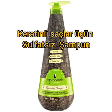 quru saçlar üçün şampun: Macadamia Natural Oil Sulfatsiz Şampun qidalandırıcı Makadamiya və