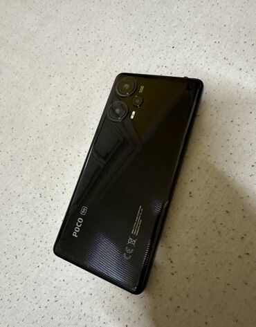 telfo: Poco F5, 256 GB, rəng - Qara, Zəmanət, Sensor, Barmaq izi