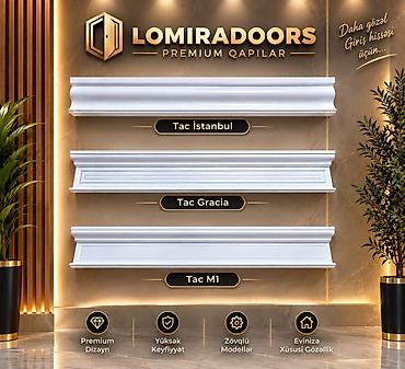 suni sam agaclari: Məhsul: LomiraDoors dekorativ qapı tacları (üst pervazlar) - Premium — 3