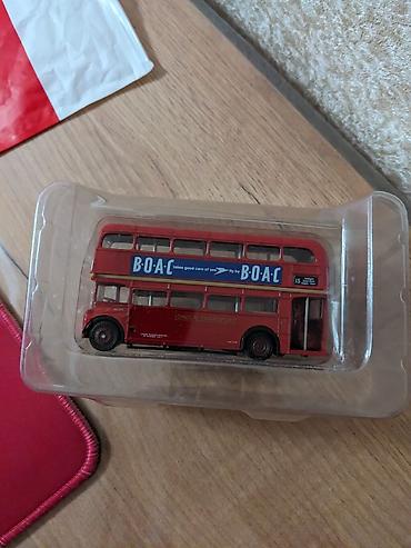 rolls roys: Модель автобуса London Transport Routemaster (двухэтажный красный) - — 5