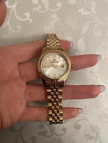 Aksesuarlar: Daniel klein brendli qol saatı rosegold ələ böyük olduğu üçün satılır — 4