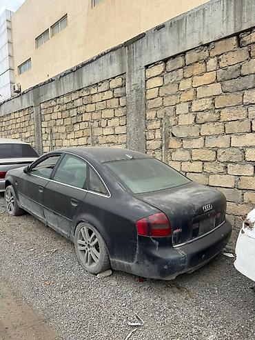 audi a8: Audi A6 (C5) sedan – qara rəngdə, S-line arxa emblemli. - Kuzov: 4 — 3