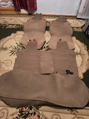 сидения степ спада: Чехолдор Кездеме, түсү - Саргыч боз, Universal Seat cover