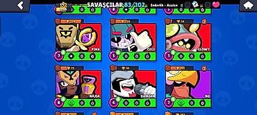 Другое: Brawl Stars hesabı – orta səviyyəli inkişaf etmiş profil giymet — 4