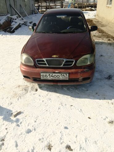 опель зафира б: Daewoo Lanos: 2007 г., 1.5 л, Механика, Бензин, Седан