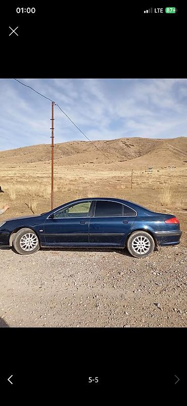 бир: Peugeot 607: 2001 г., 3 л, Автомат, Бензин, Седан — 2