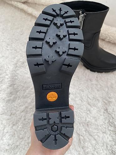 обувь тимберленд: Женские ботинки Timberland на устойчивом каблуке - Модель — 2