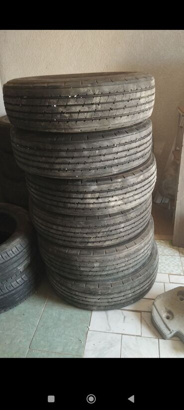 шины на хайлендер: 245/80/17.5 6 шт BRIDGESTONE. 245/80/17.5 2 шт YOKOHAMA